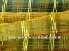 Silky Organza Gridding Fabric in Golden Colour
