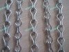 Silver Aluminium Chain Curtain For Decoration