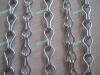 Silver Aluminium Chain Curtain For Decoration