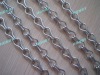 Silver Aluminium Chain Link Curtain