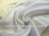 Silver Wire Ivory Metallic Polyester Fabirc