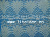 Silver lace fabric M1206