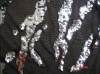 Silver melon seeds sequins embroidery(for garment)