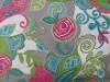 Single span polyester spandex knitted printed fabric 96%poly 4%spandex