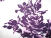 Single span polyester spandex knitted printed fabric 96%poly 4%spandex