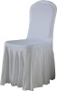 Skirt style spandex chair covers and lycra chair cover, stretch chair covers