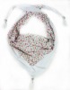 Small Flower Pattern High Quality Cotton Scarf