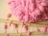 Small pompon knitting yarn