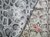 Snake pattern pu leather for bag