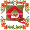 Soft!! 30cm Christmas Snowman Throw Cotton Pillow