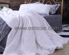 Soft and Luxury White Real Silk Quilt Cover