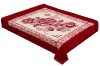 Soft feeling blanket  NO.221 red colour blanket