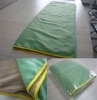 Soild polar fleece blanket with sherpa fleece bonded high quality