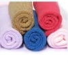 Solid Color Dyed Towels/100% cotton bath towel--solid color towels with border