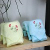 Solid Color Embroidery Towel