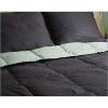 Solid Microfiber Peach Comforter