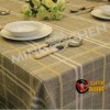 Solid PE elegant table cloth