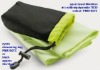 Solid color of Microfiber sports towel with nice bag packing
