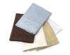 Solid colour embroidery sheet set