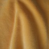 Solid coral fleece fabric