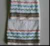 Solid jacquard bath towel