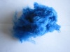 Solid polyester staple fiber