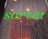 Sorter's artistic fashion bead curtain for christmas,door beads curtain