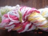 Space Dyed acrylic slub yarn