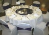 Spandex Chair Covers with buckle bands