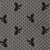 Spandex knitted Lace Fabric Black for 2012