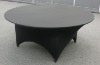 Spandex/lycra slim table cover and banquet tablecloth
