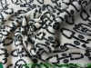 Spandex printed viscose