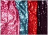 Spangle Embroidery Fabric for Skirt