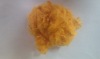 Special custom specifications of polyester staple fiber 1.5d *38mm yellow