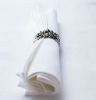 Spun & filament polyester disposable dinner napkins