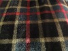 Square Printed Long Hair Flock Sofa Fabric