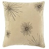 Starburst Cushion Cover, Caramel/Black, 45 x 45 Cm