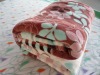 Stock 100% Polyester Printed Coral Fleece Blanket