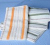 Stock Compact Cotton sports face towels with music staff pattern