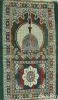 Stock Jacquard cotton&polyester prayer rug for Muslim design DM-010