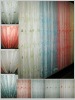 Stock applique embroidery organza curtain