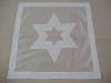 Stock tablecloth, hexagram design table cloth, polyester table cloth, table cover