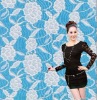 Stretch Lace Fabric 90%Nylon 10%Spandex