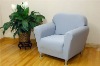 Stretch chair slipcover (Fitted armchair sofa furniture cover with elastic bottom)