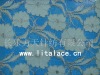 Stretch spandex lace fabric M1044 silver