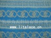 Stretch spandex lace fabric M1102 silver