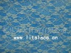 Stretch spandex lace fabric M1104 silver