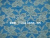 Stretch spandex lace fabric M1105 silver