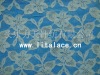 Stretch spandex lace fabric M1105 silver
