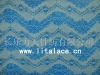 Stretch spandex lace fabric M1107 silver